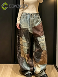 3D Printed Streetwear Baggy Jeans